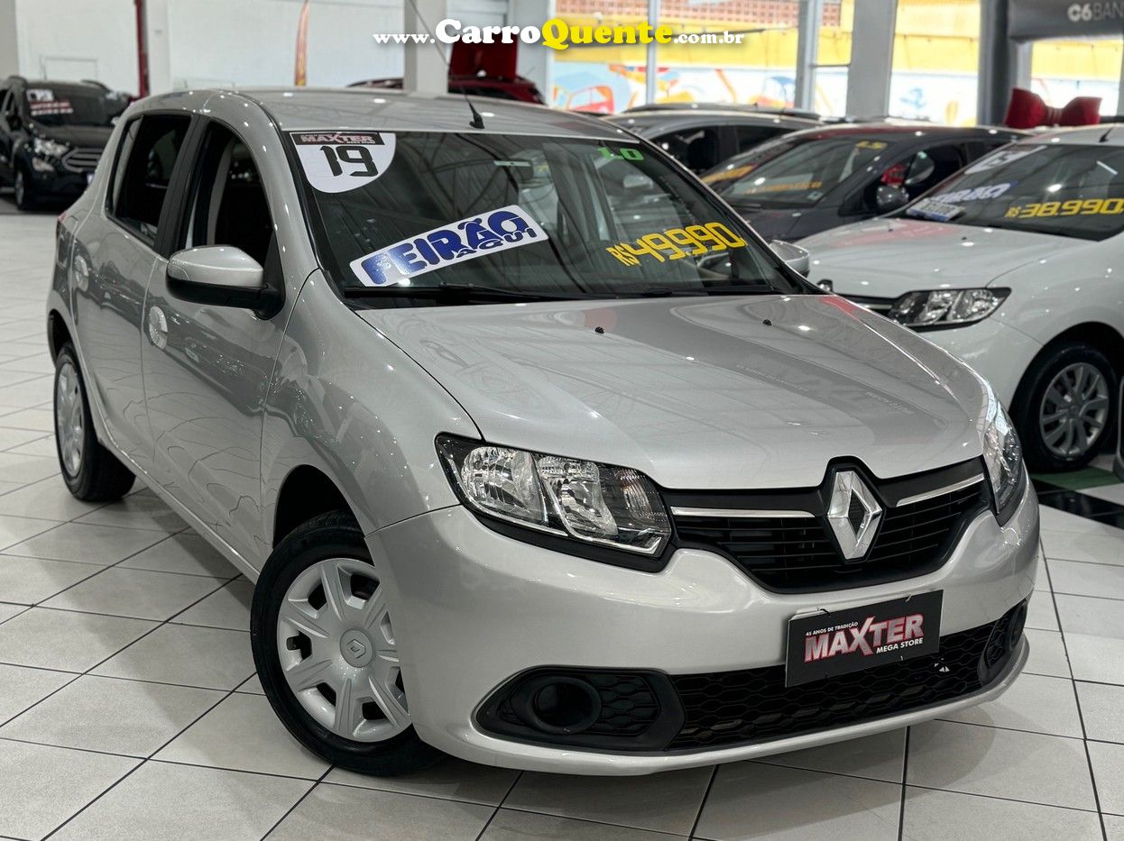 RENAULT SANDERO 1.0 12V SCE EXPRESSION - Loja