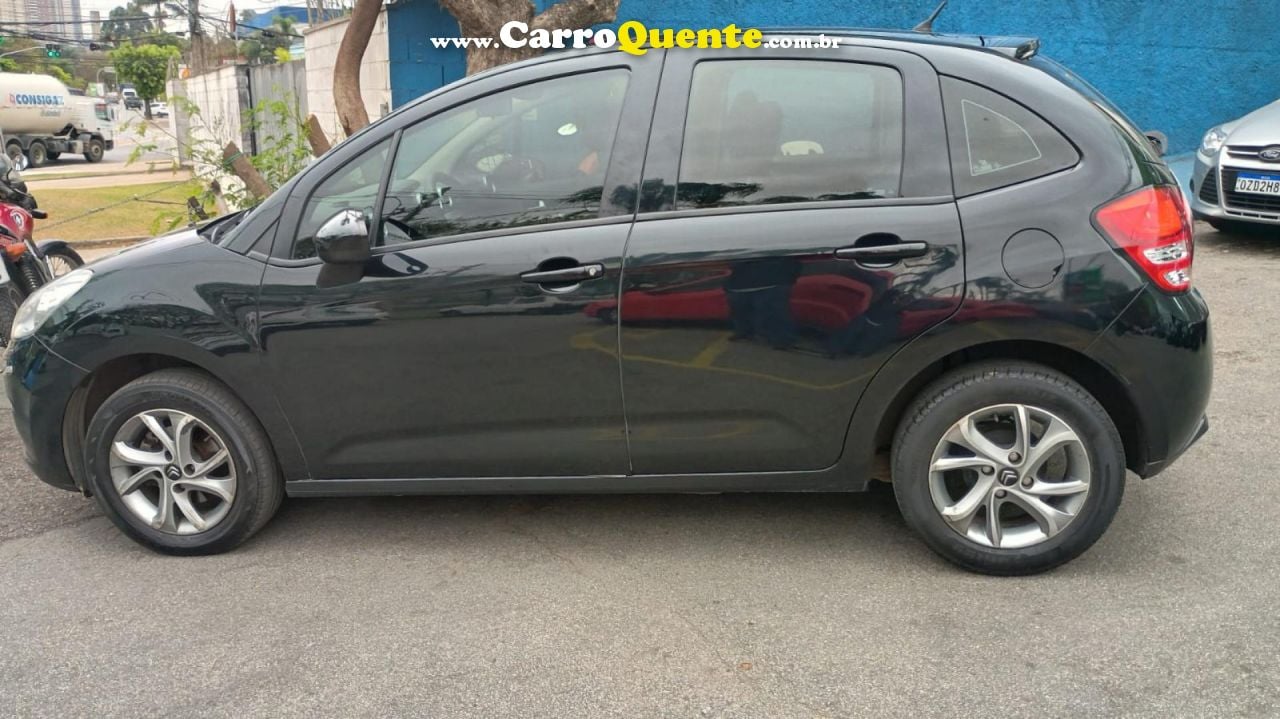 CITROËN   C3 TENDANCE 1.6 VTI FLEX START 16V AUT.   PRETO 2015 1.6 FLEX - Loja