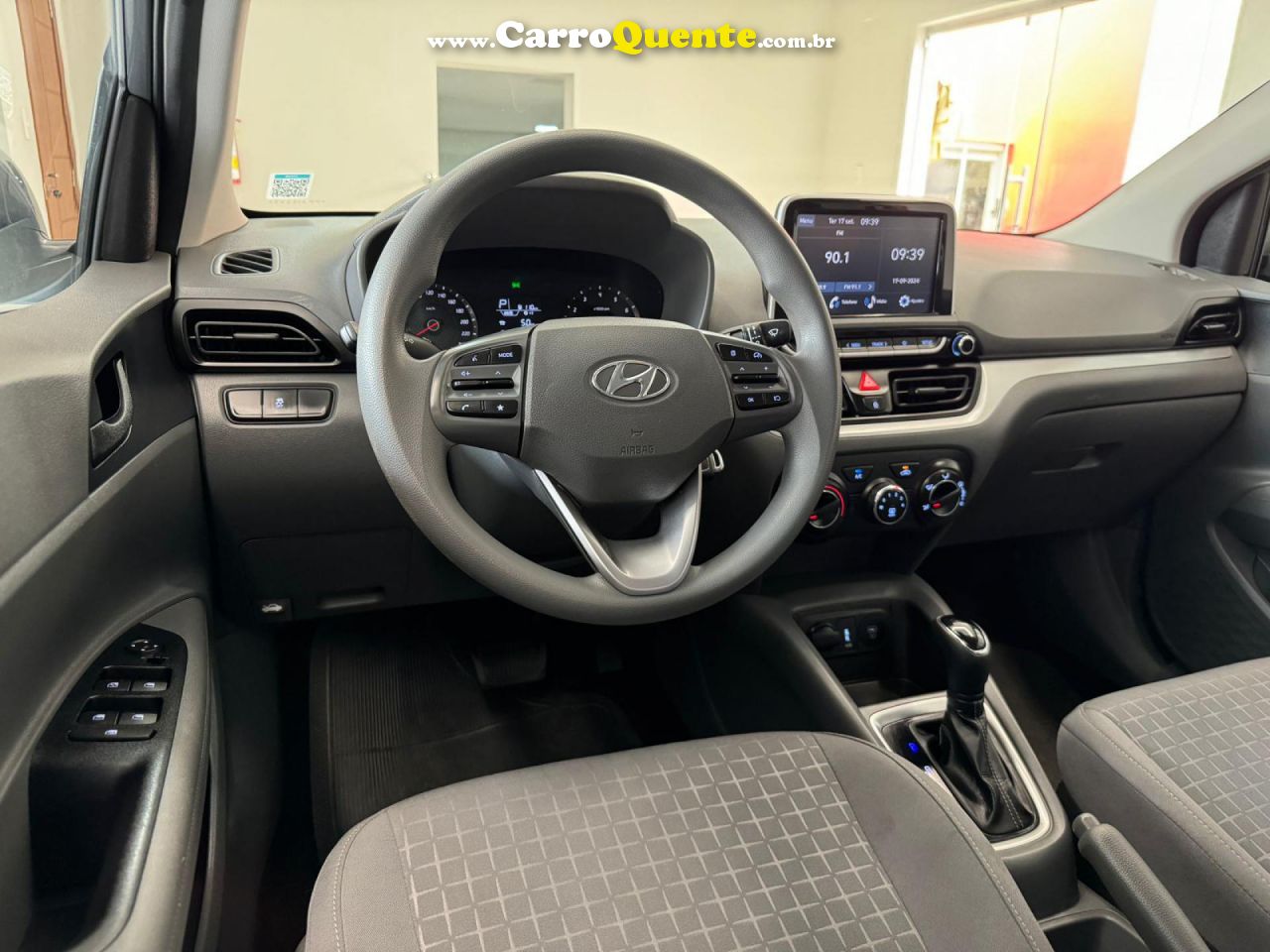 HYUNDAI   HB20S COMFORT 1.0 TB FLEX 12V AUT.   CINZA 2023 1.0 FLEX - Loja