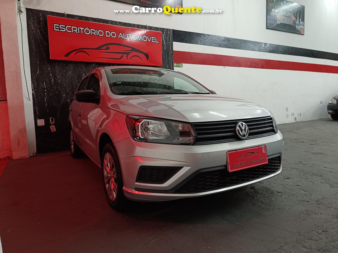 VOLKSWAGEN   GOL 1.0 FLEX 12V 5P   PRATA 2022 1.0 FLEX - Loja