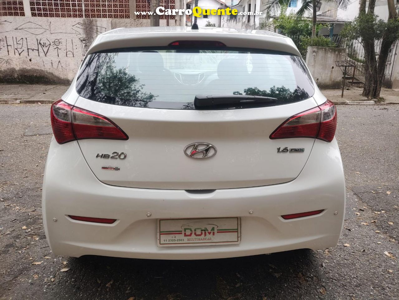 HYUNDAI   HB20 C.C.PLUSC.STYLE 1.6 FLEX 16V MEC.   BRANCO 2013 1.6 FLEX - Loja