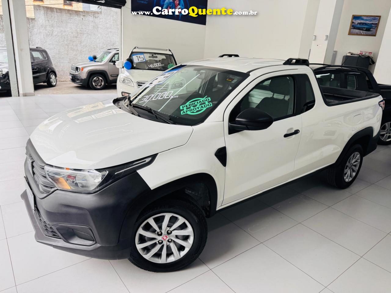 FIAT   STRADA ENDURANCE 1.4 FLEX 8V CS PLUS   BRANCO 2023 1.4 FLEX - Loja