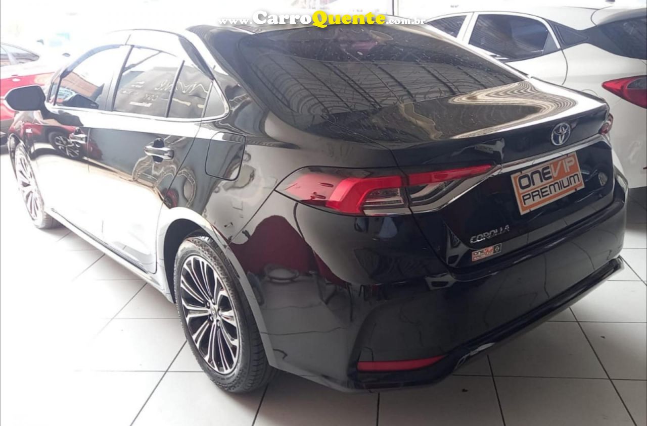 TOYOTA   COROLLA ALTIS PREM. HYBRID 1.8 FLEX AUT   PRETO 2022 1.8 FLEX - Loja