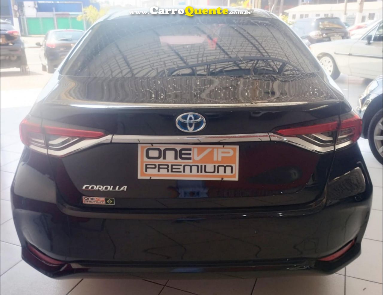 TOYOTA   COROLLA ALTIS PREM. HYBRID 1.8 FLEX AUT   PRETO 2022 1.8 FLEX - Loja