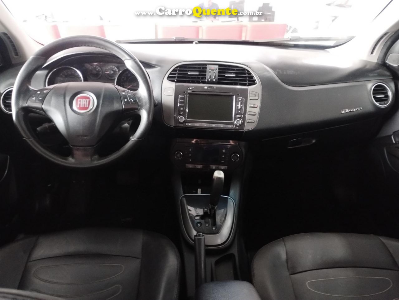 FIAT   BRAVO ABSOLUTE DUALOGIC 1.8 FLEX 16V 5P   CINZA 2014 1.8 FLEX - Loja