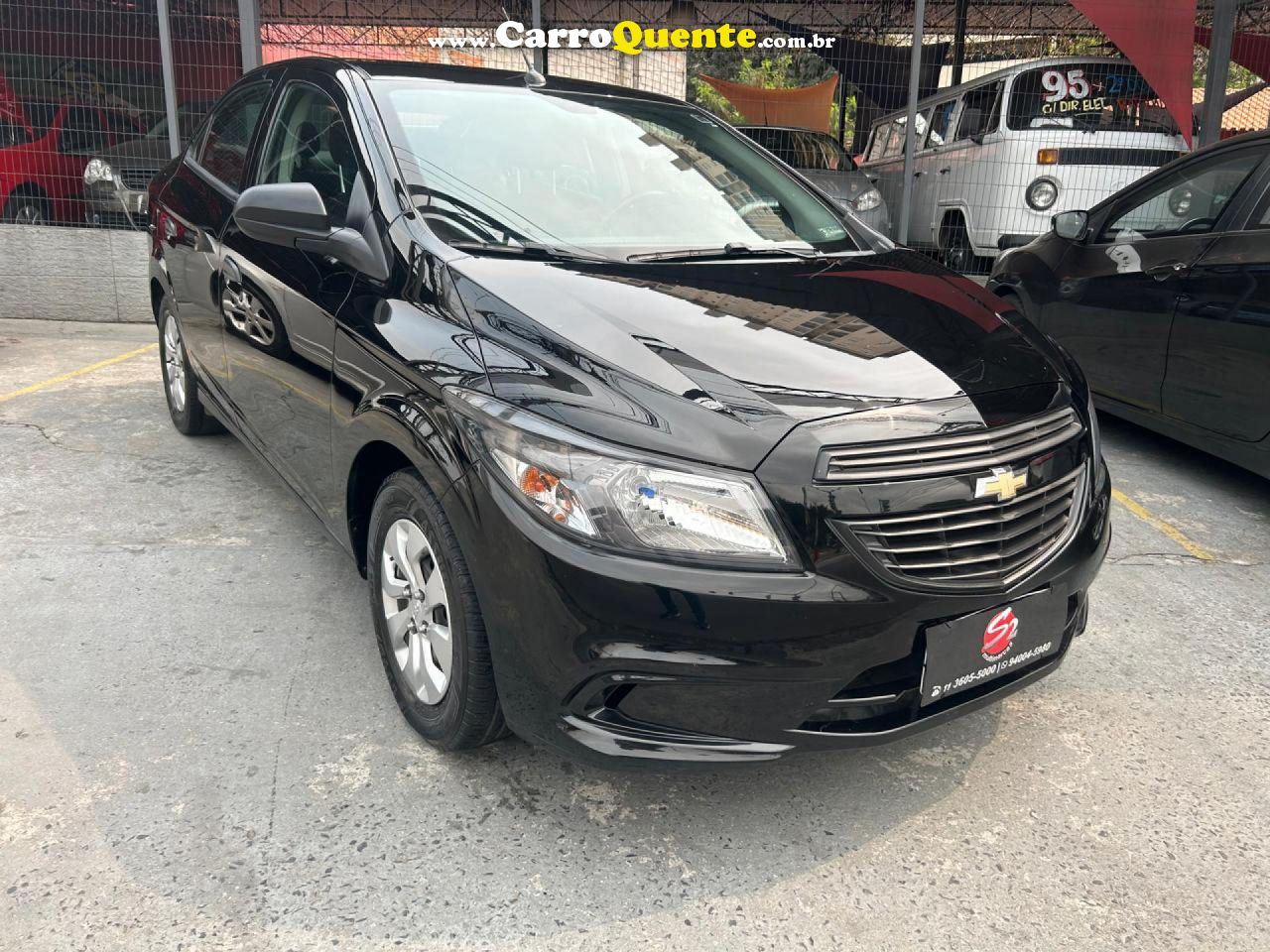 CHEVROLET   PRISMA SED. JOY LS 1.0 8V FLEXPOWER 4P   PRETO 2019 1.0 FLEX - Loja