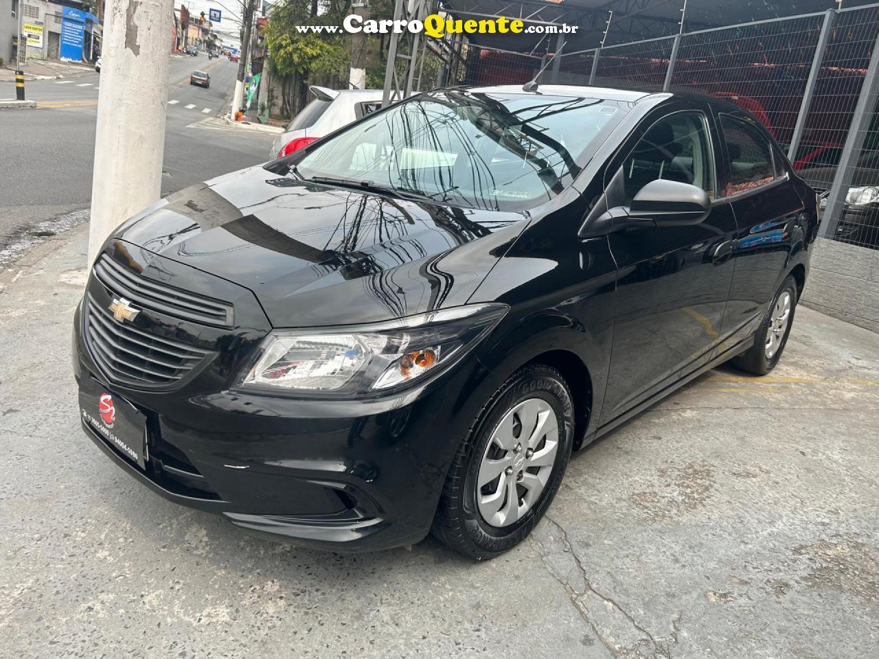 CHEVROLET   PRISMA SED. JOY LS 1.0 8V FLEXPOWER 4P   PRETO 2019 1.0 FLEX - Loja