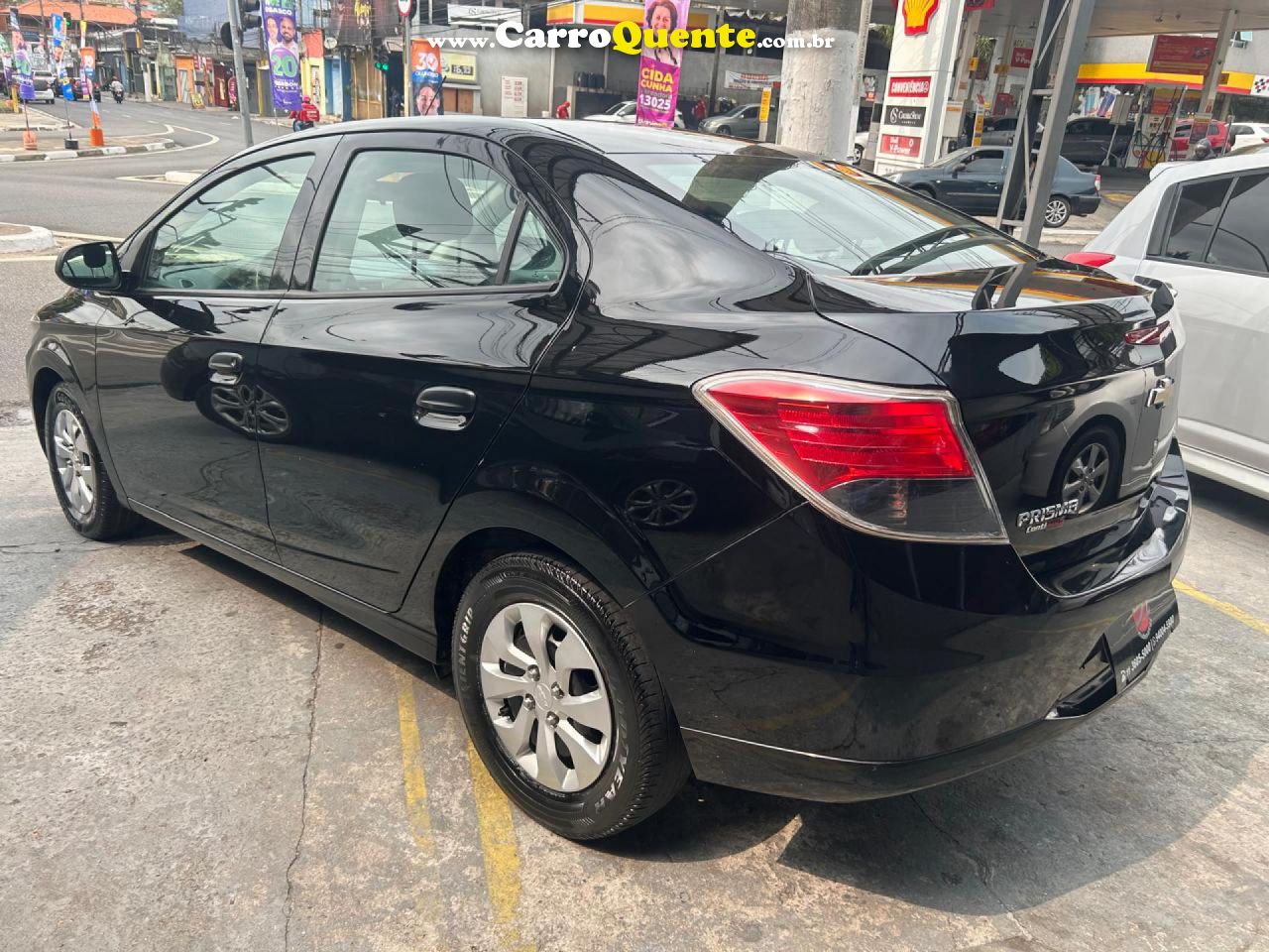 CHEVROLET   PRISMA SED. JOY LS 1.0 8V FLEXPOWER 4P   PRETO 2019 1.0 FLEX - Loja