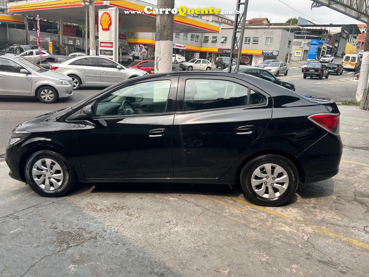 CHEVROLET   PRISMA SED. JOY LS 1.0 8V FLEXPOWER 4P   PRETO 2019 1.0 FLEX - Loja