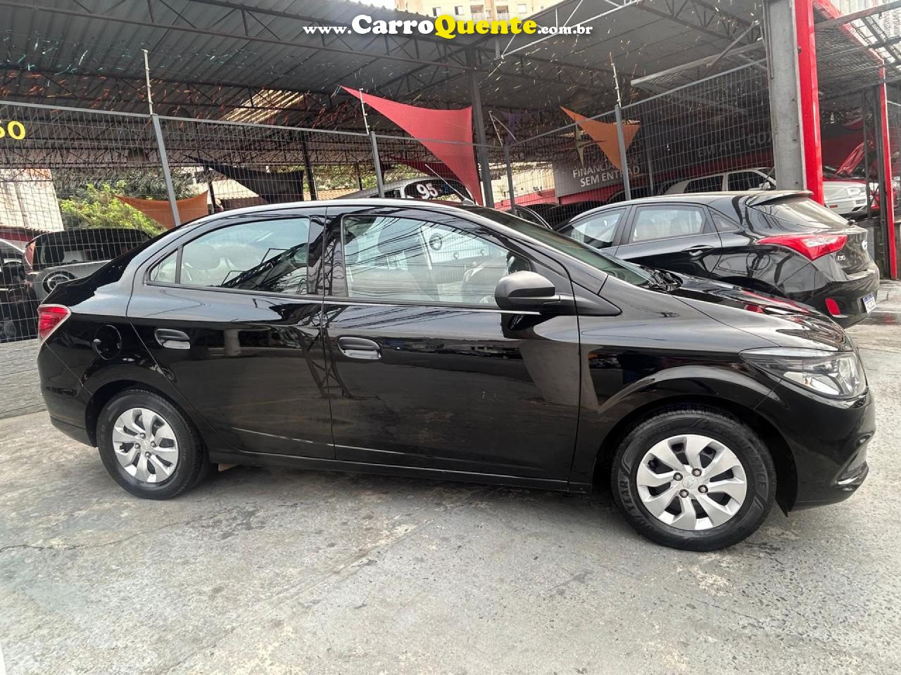 CHEVROLET   PRISMA SED. JOY LS 1.0 8V FLEXPOWER 4P   PRETO 2019 1.0 FLEX - Loja