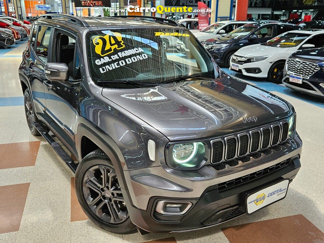 JEEP RENEGADE 1.3 T270 TURBO LONGITUDE * C/ 13.100 Km Apenas * - Loja