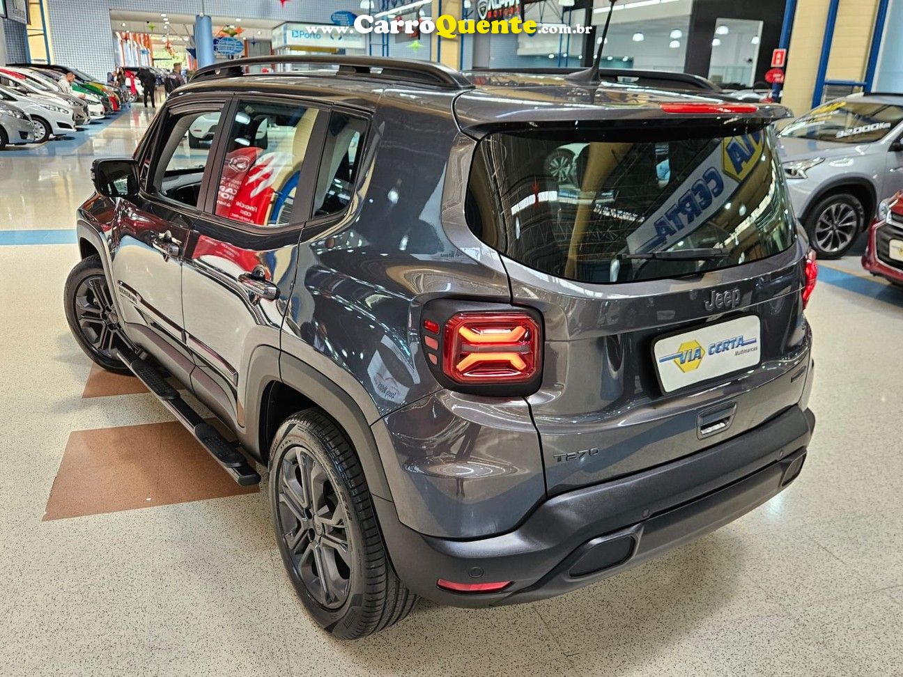 JEEP RENEGADE 1.3 T270 TURBO LONGITUDE * C/ 13.100 Km Apenas * - Loja