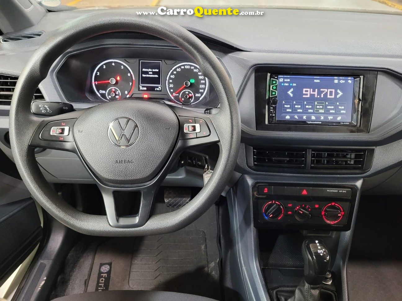 VOLKSWAGEN T-CROSS 1.0 200 TSI TOTAL SENSE AUTOMÁTICO + MULTIMIDIA - Loja