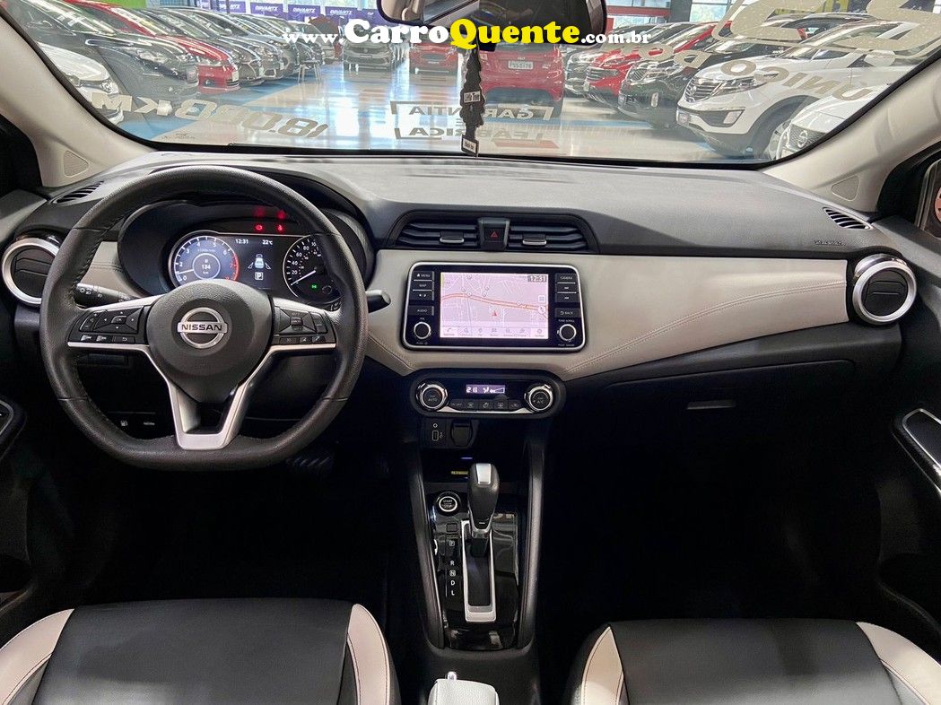 VERSA 1.6 EXCLUSIVE FLEX 4P CVT 2022/2023 - Loja