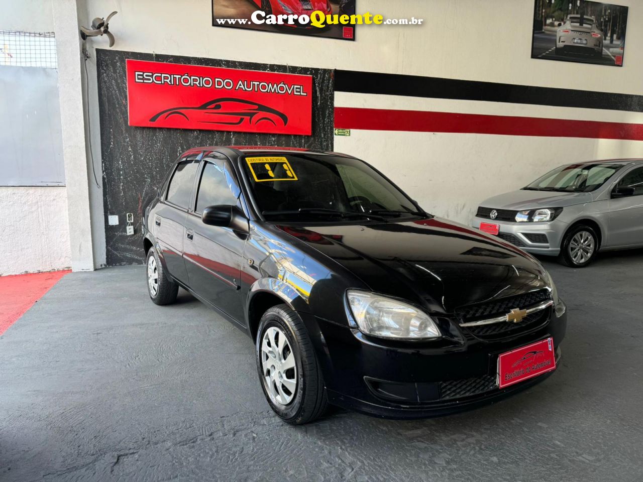 CHEVROLET   CLASSIC LIFELS 1.0 VHC FLEXP. 4P   PRETO 2011 1.0 FLEX - Loja