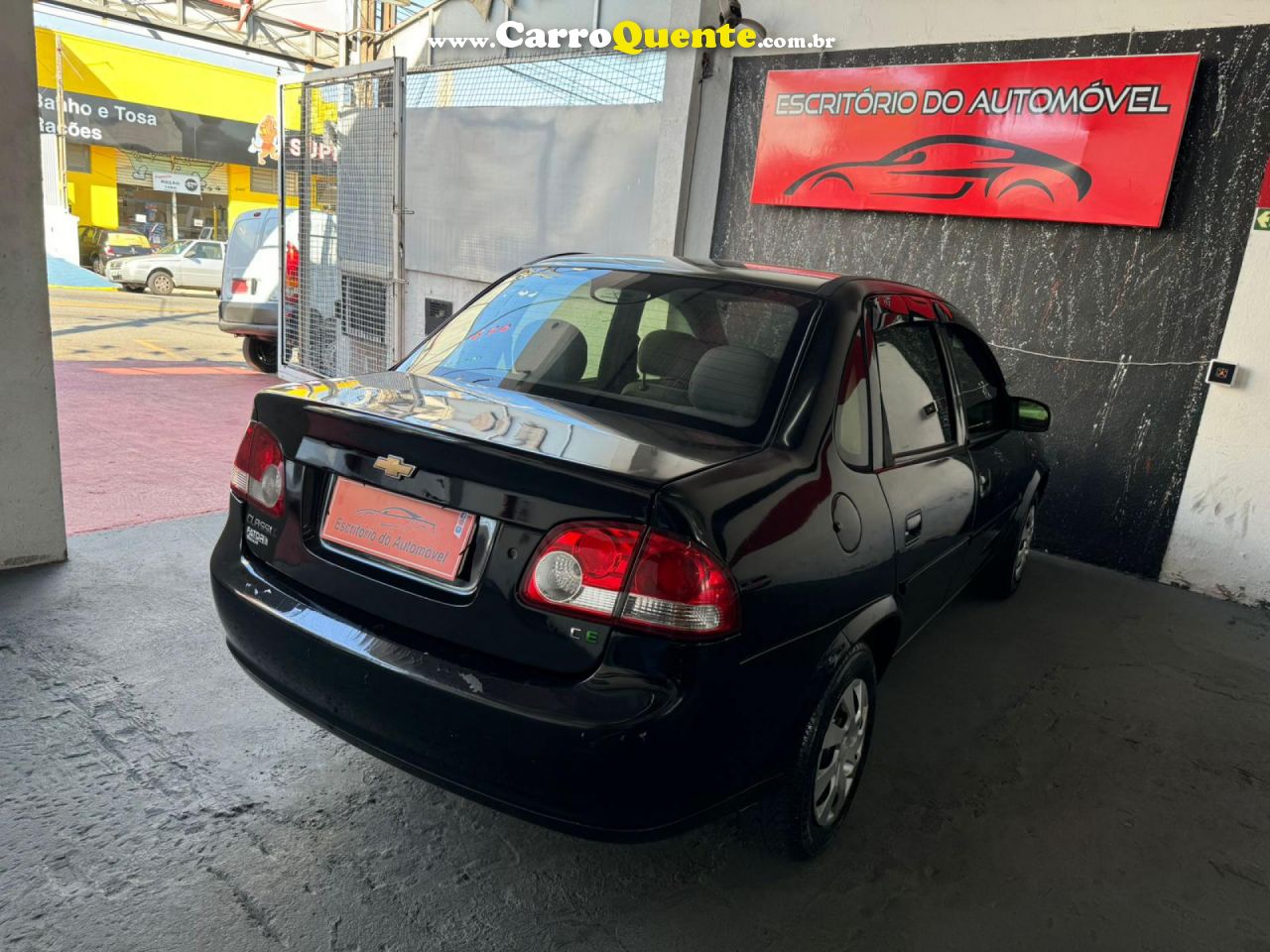 CHEVROLET   CLASSIC LIFELS 1.0 VHC FLEXP. 4P   PRETO 2011 1.0 FLEX - Loja