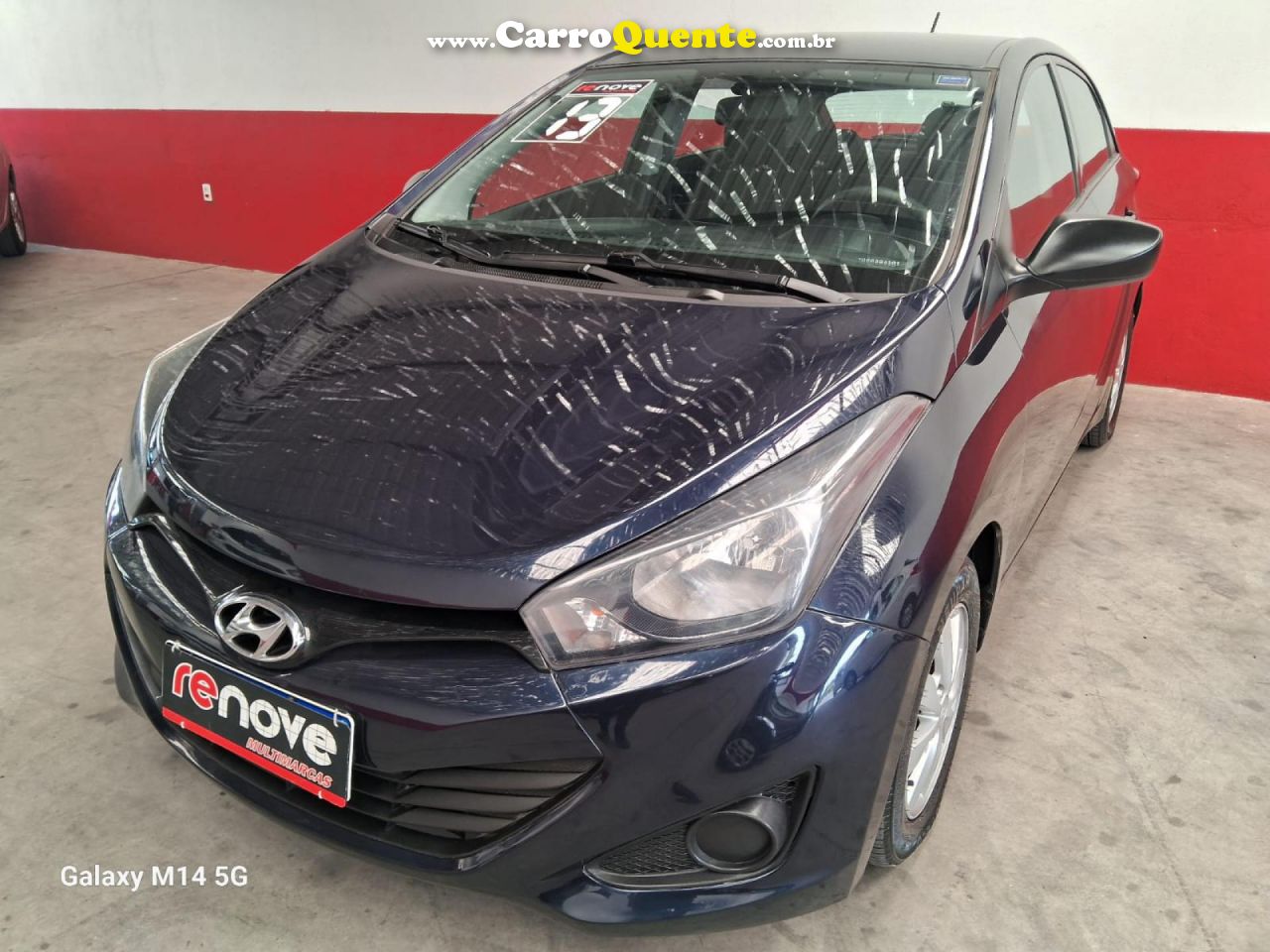 HYUNDAI   HB20 COMF.C.PLUSC.STYLE 1.0 FLEX 12V   AZUL 2013 1.0 FLEX - Loja