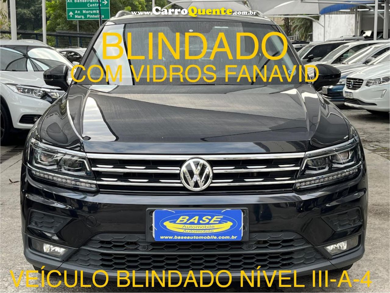 VOLKSWAGEN   TIGUAN ALLSPAC COMF 250 TSI 1.4 FLEX   PRETO 2018 1.4 FLEX - Loja