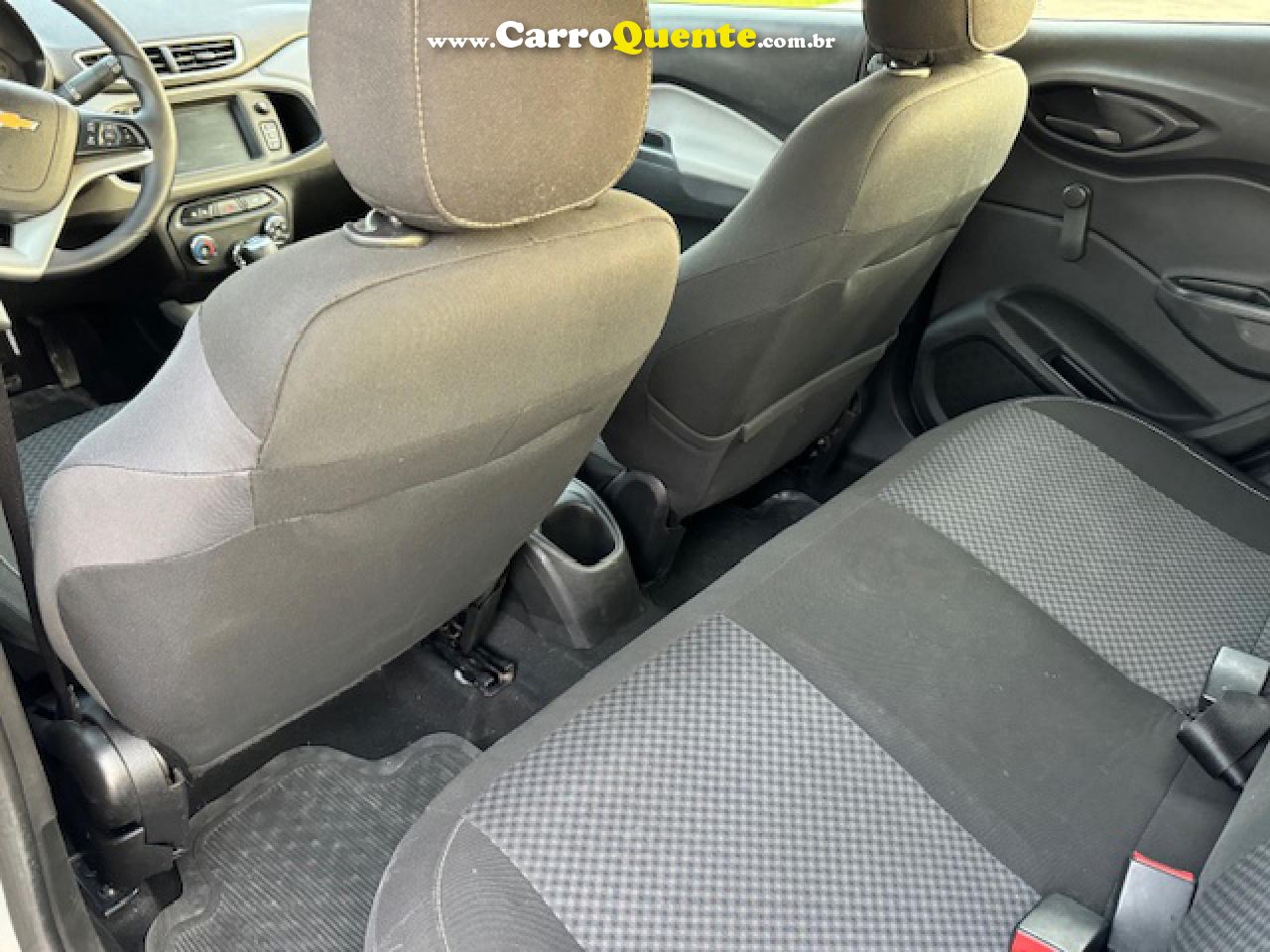 CHEVROLET   ONIX HATCH LT 1.0 8V FLEXPOWER 5P MEC.   PRATA 2018 1.0 FLEX - Loja