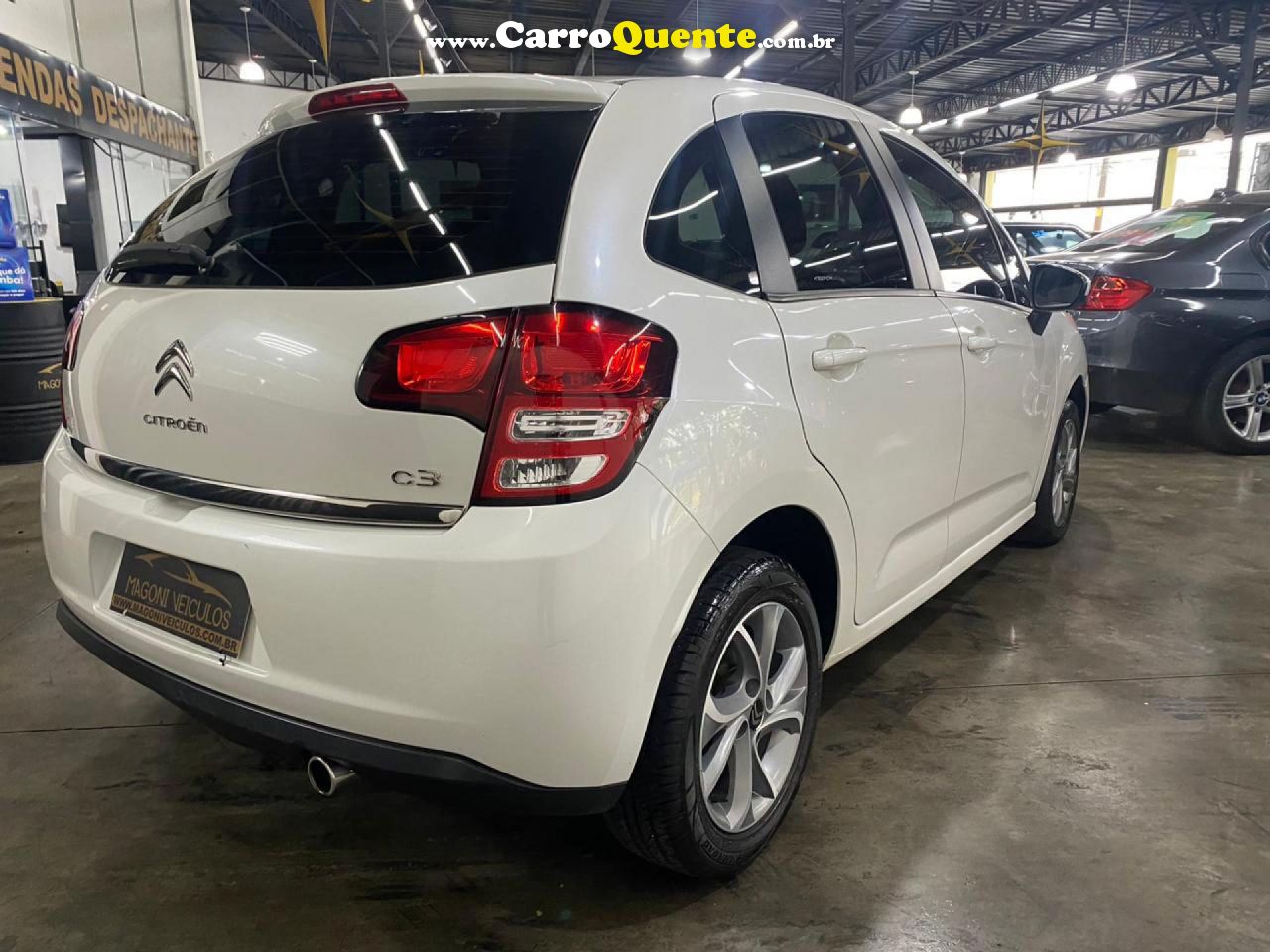 CITROËN   C3 TENDANCE 1.6 VTI FLEX START 16V AUT.   BRANCO 2015 1.6 FLEX - Loja