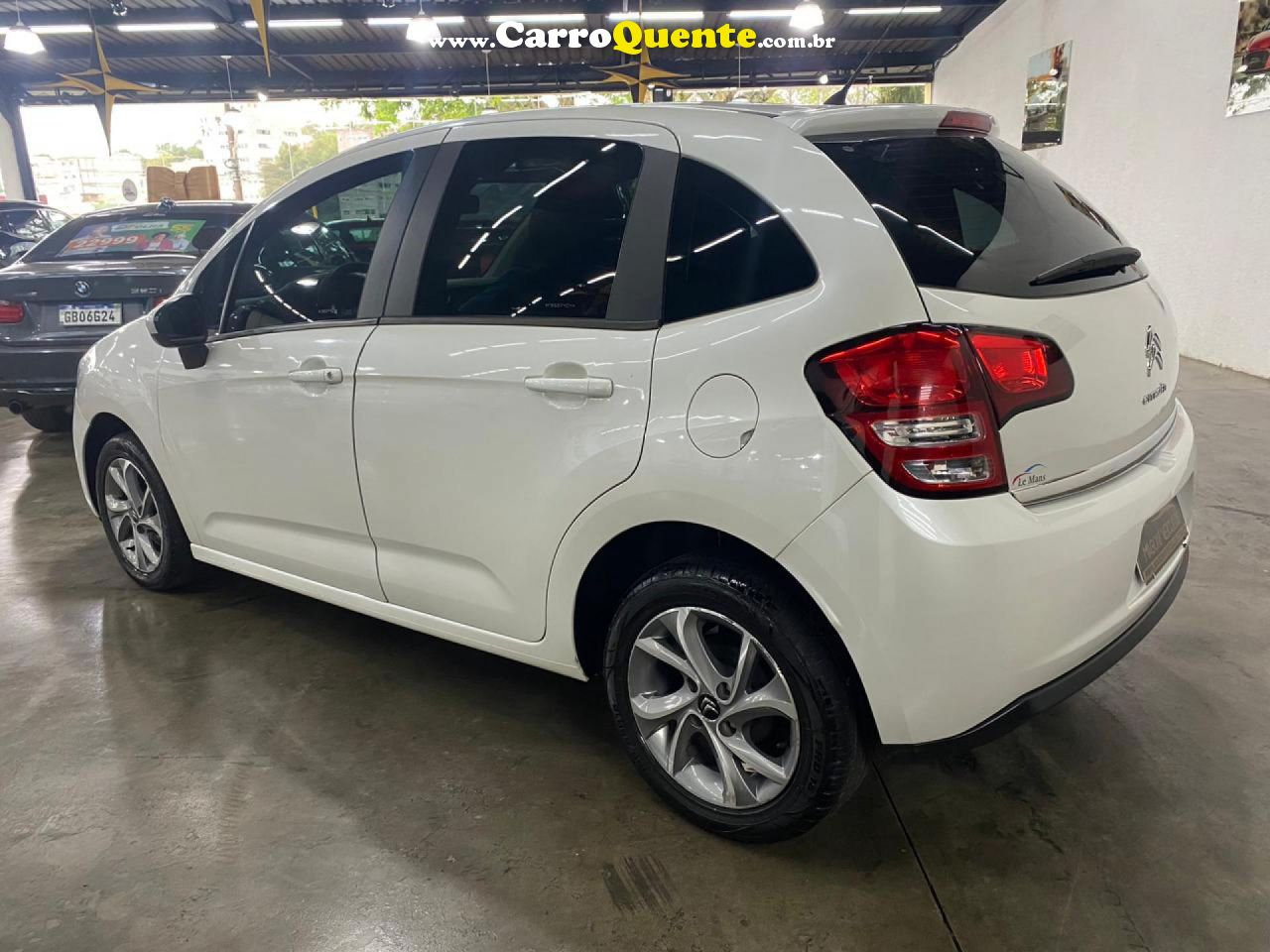 CITROËN   C3 TENDANCE 1.6 VTI FLEX START 16V AUT.   BRANCO 2015 1.6 FLEX - Loja