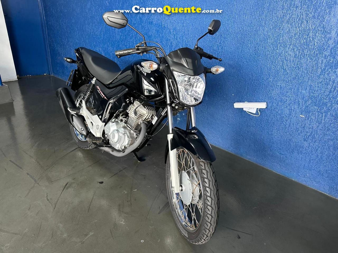 HONDA   CG 160 START   PRETO 2023 160 GASOLINA - Loja