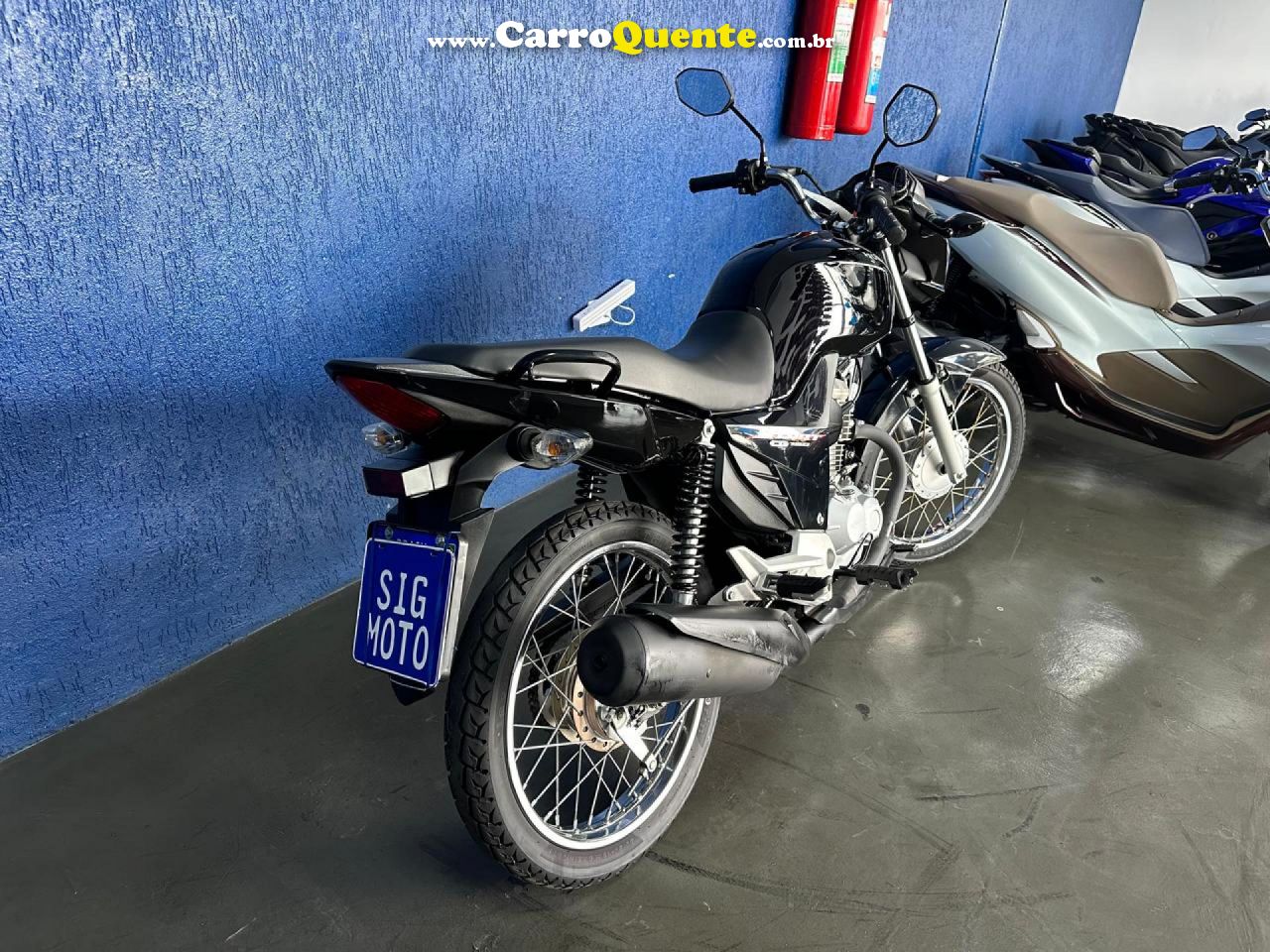 HONDA   CG 160 START   PRETO 2023 160 GASOLINA - Loja