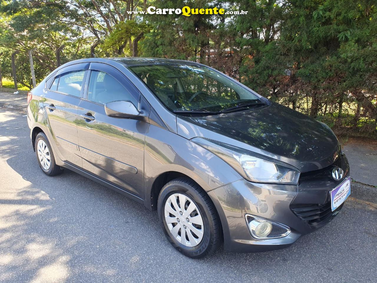 HYUNDAI   HB20S C.PLUSC.STYLE1.0 FLEX 12V MEC. 4P   CINZA 2015 1.0 FLEX - Loja