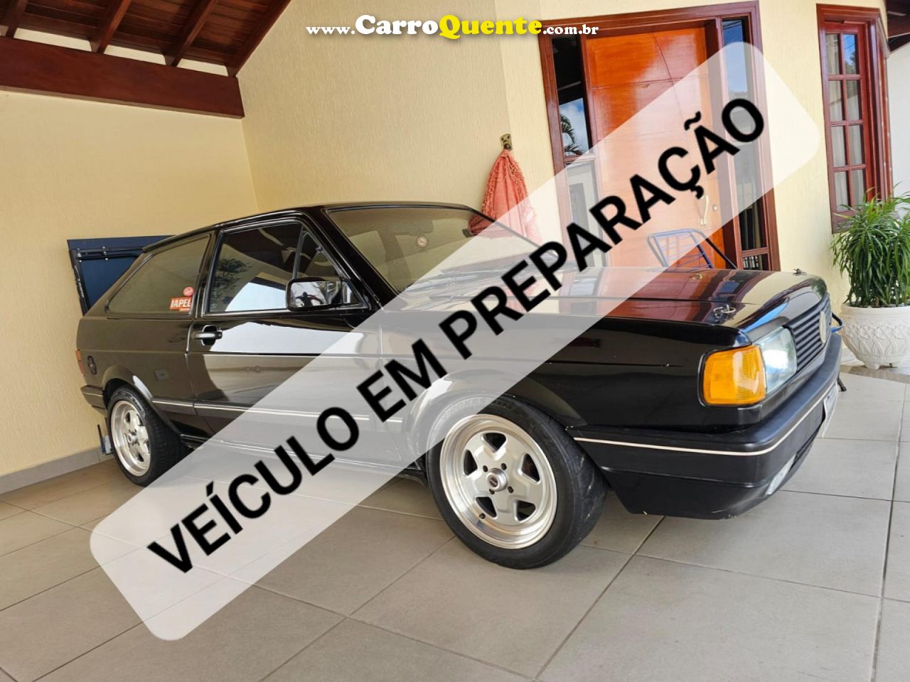 VOLKSWAGEN   GOL CLI  CL COPA STONES 1.6   PRETO 1992 1.6 GASOLINA - Loja