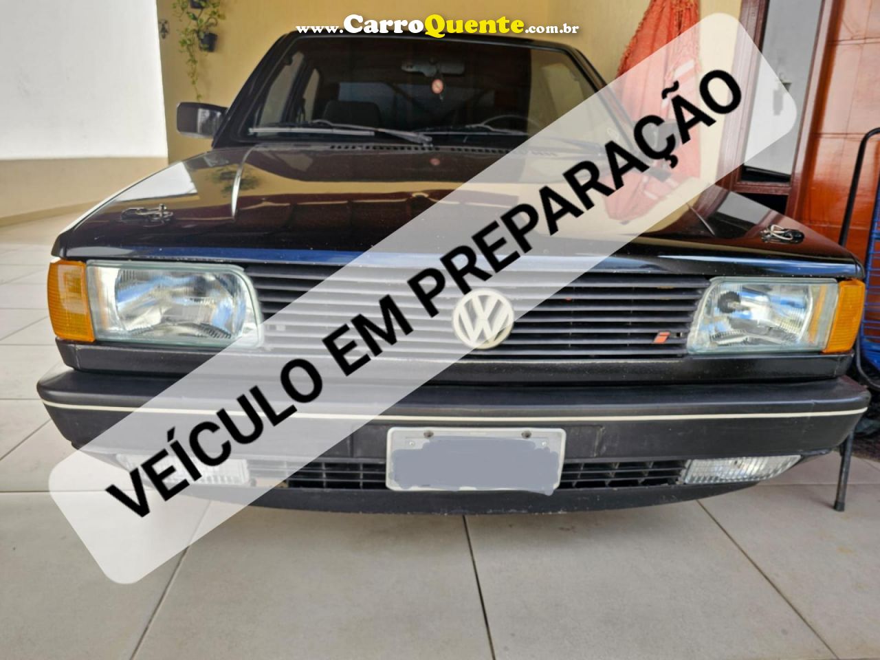 VOLKSWAGEN   GOL CLI  CL COPA STONES 1.6   PRETO 1992 1.6 GASOLINA - Loja