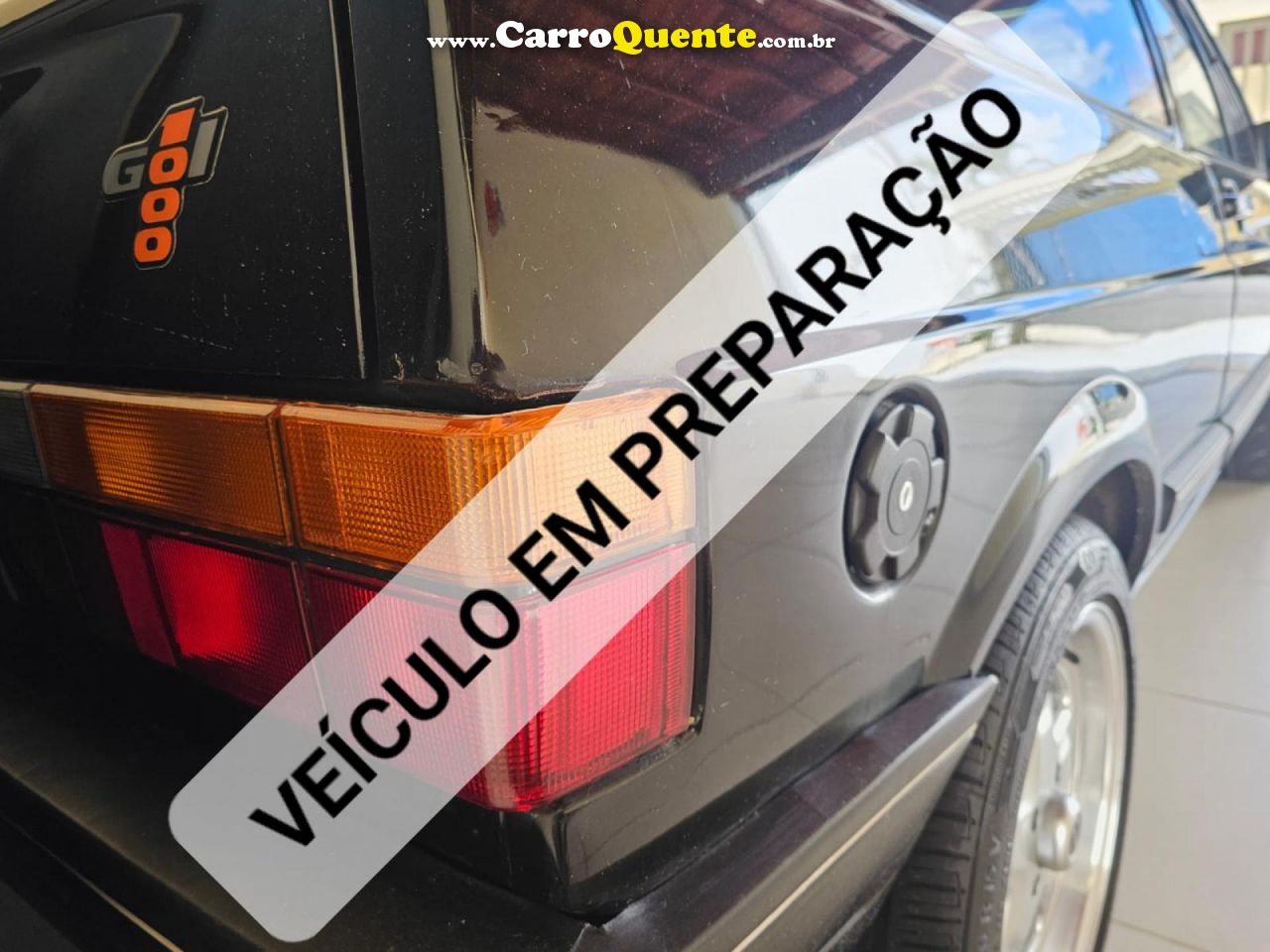 VOLKSWAGEN   GOL CLI  CL COPA STONES 1.6   PRETO 1992 1.6 GASOLINA - Loja