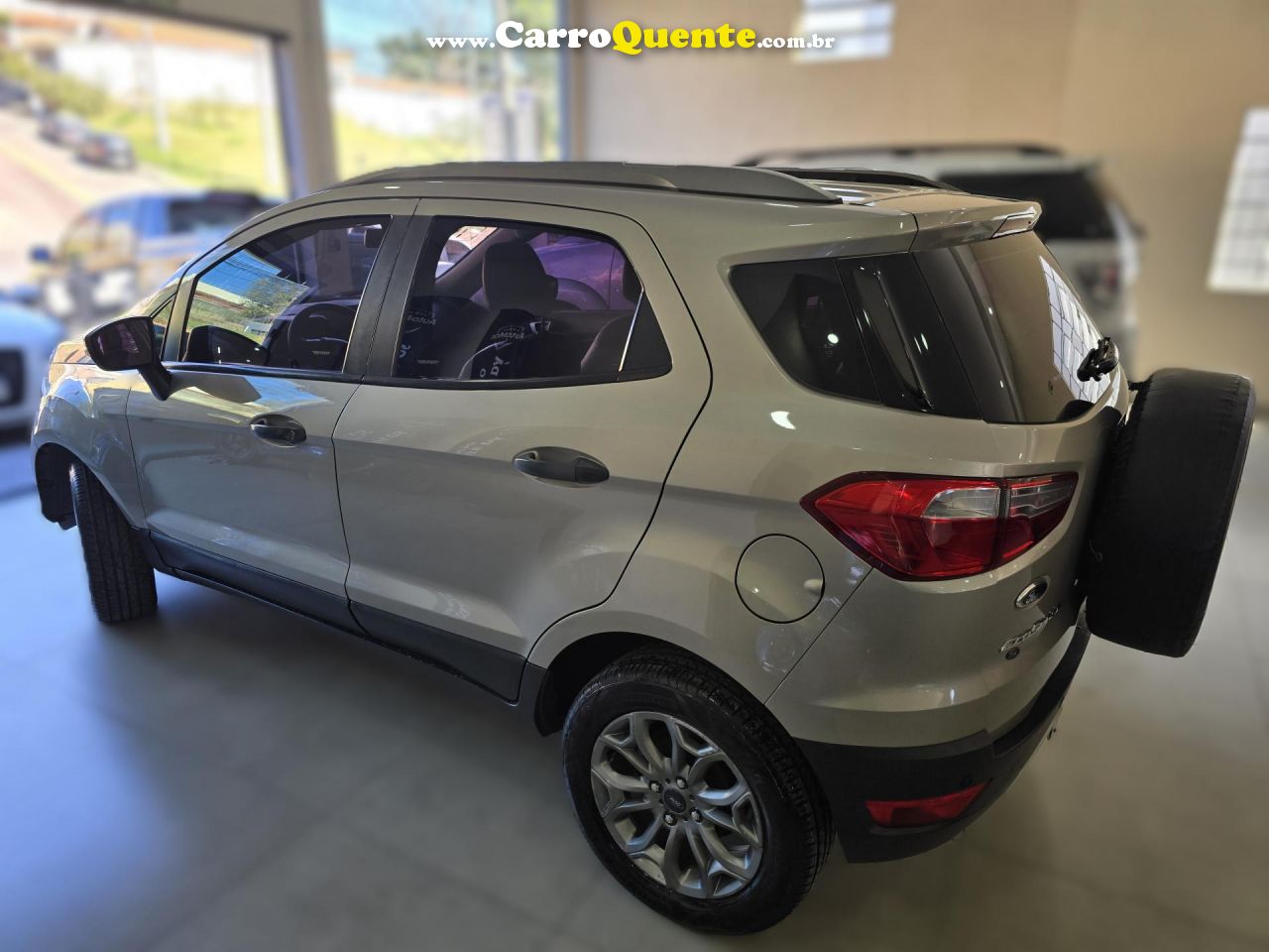 FORD   ECOSPORT FREESTYLE 1.6 16V FLEX 5P   PRATA 2014 1.6 FLEX - Loja