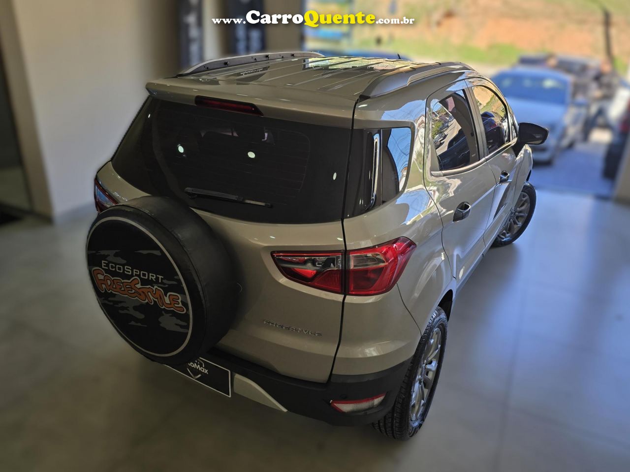 FORD   ECOSPORT FREESTYLE 1.6 16V FLEX 5P   PRATA 2014 1.6 FLEX - Loja