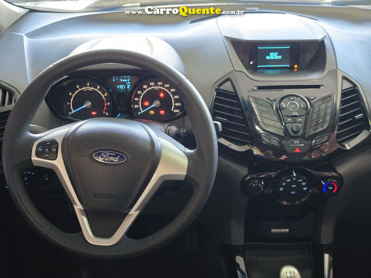 FORD   ECOSPORT FREESTYLE 1.6 16V FLEX 5P   PRATA 2014 1.6 FLEX - Loja