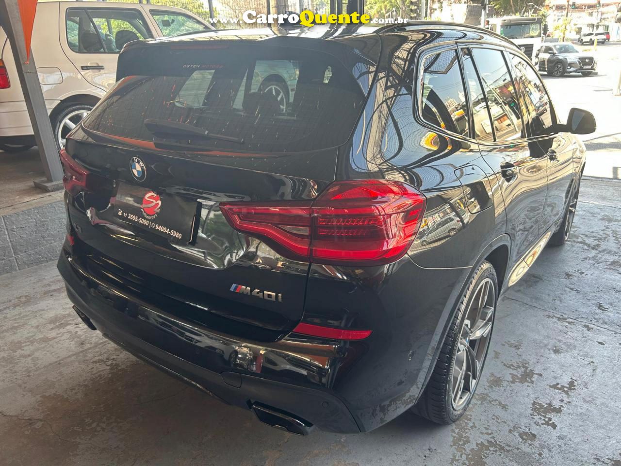 BMW   X3 M40I 3.0 TURBO V6  AUT.   PRETO 2020 3.0 GASOLINA - Loja