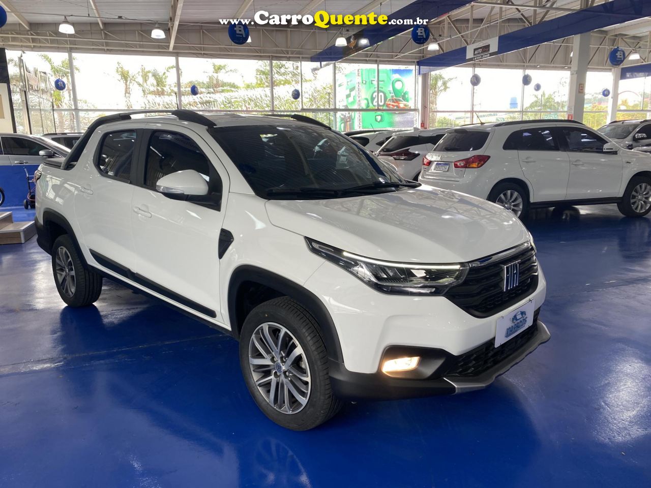 FIAT   STRADA VOLCANO 1.3 FLEX 8V CD   BRANCO 2022 1.3 FLEX - Loja