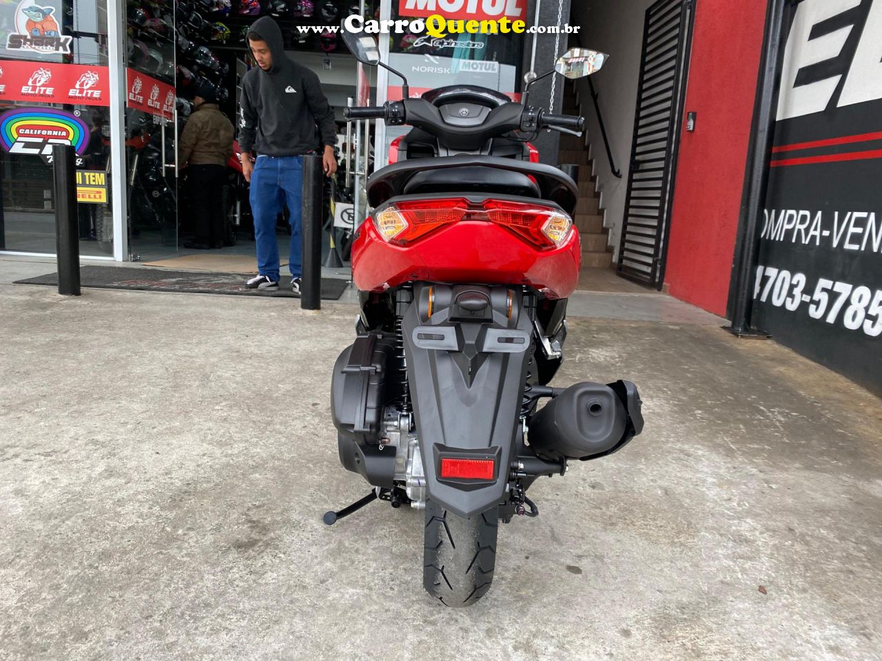 YAMAHA    NMAX 160   VERMELHO 2024 160CC GASOLINA - Loja