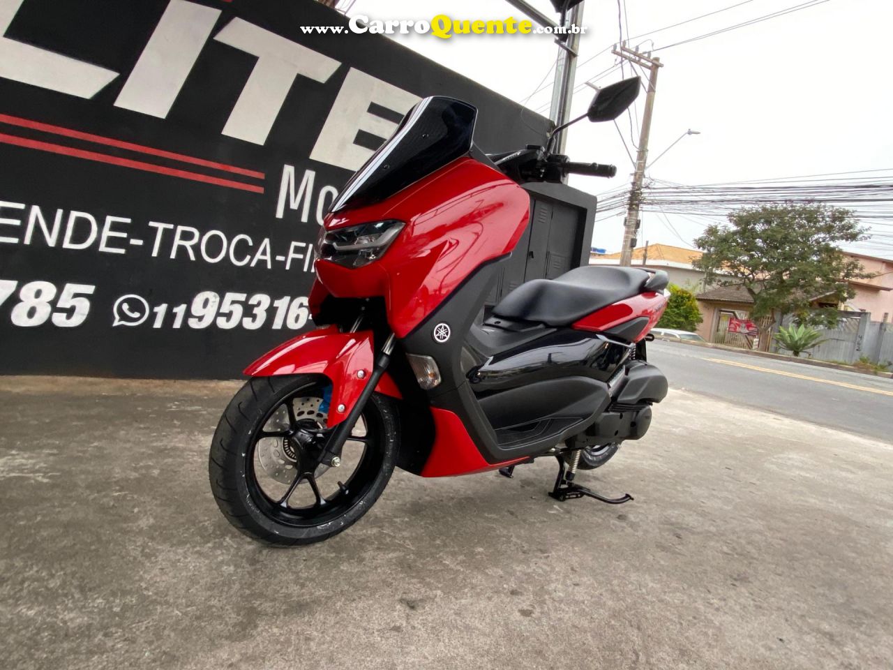 YAMAHA    NMAX 160   VERMELHO 2024 160CC GASOLINA - Loja