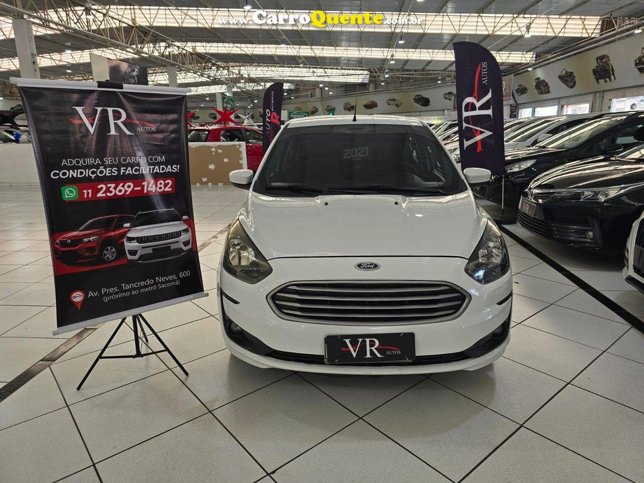 FORD KA + 1.0 SE 12V  MUITO NOVO KM 70.000 - Loja