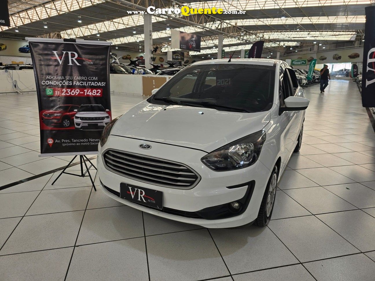 FORD KA + 1.0 SE 12V  MUITO NOVO KM 70.000 - Loja