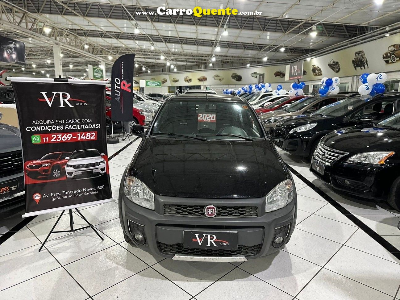 FIAT STRADA 1.4 MPI FREEDOM CS 8V 69.900 MUITO NOVA . - Loja