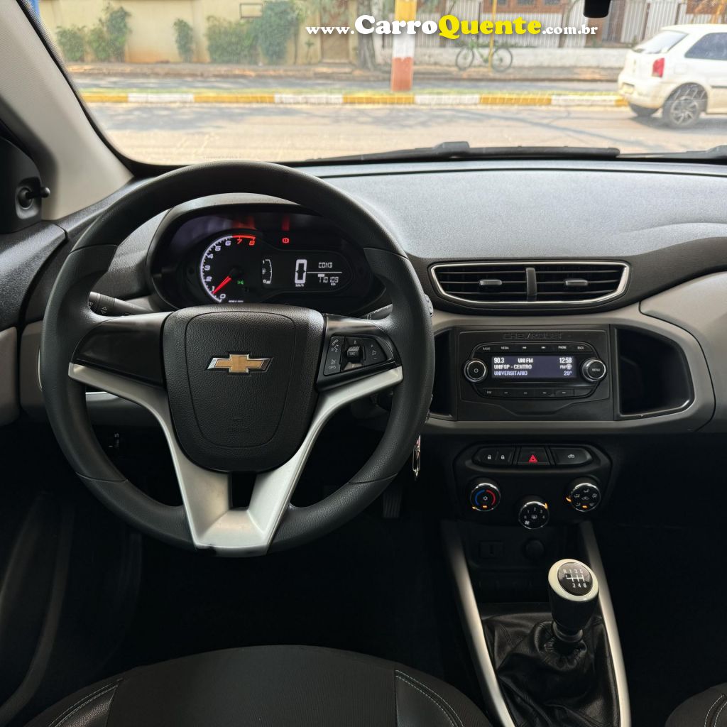 CHEVROLET   ONIX HATCH LT 1.0 8V FLEXPOWER 5P MEC.   PRETO 2019 1.0 FLEX - Loja