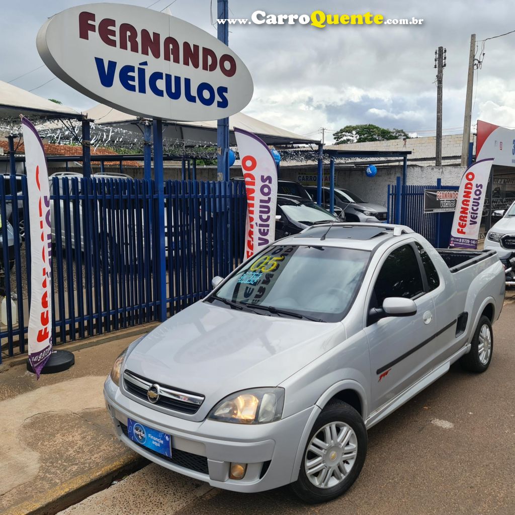 CHEVROLET   MONTANA  SPORT 1.8 MPFI FLEXPOWER 8V   PRATA 2005 1.8 FLEX - Loja