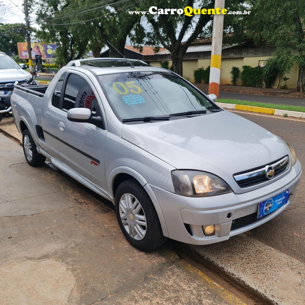 CHEVROLET   MONTANA  SPORT 1.8 MPFI FLEXPOWER 8V   PRATA 2005 1.8 FLEX - Loja