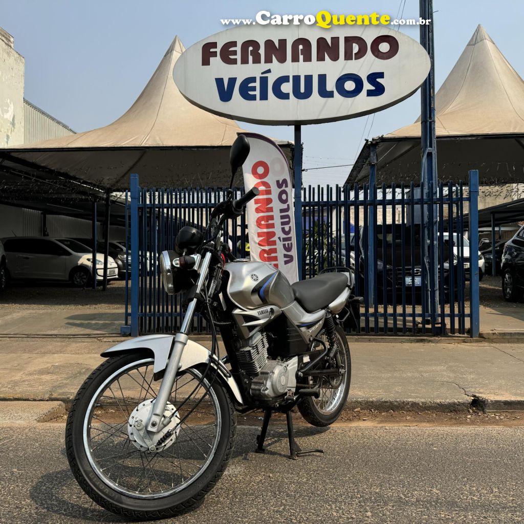 YAMAHA    YBR 125K   PRATA 2008 125 GASOLINA - Loja