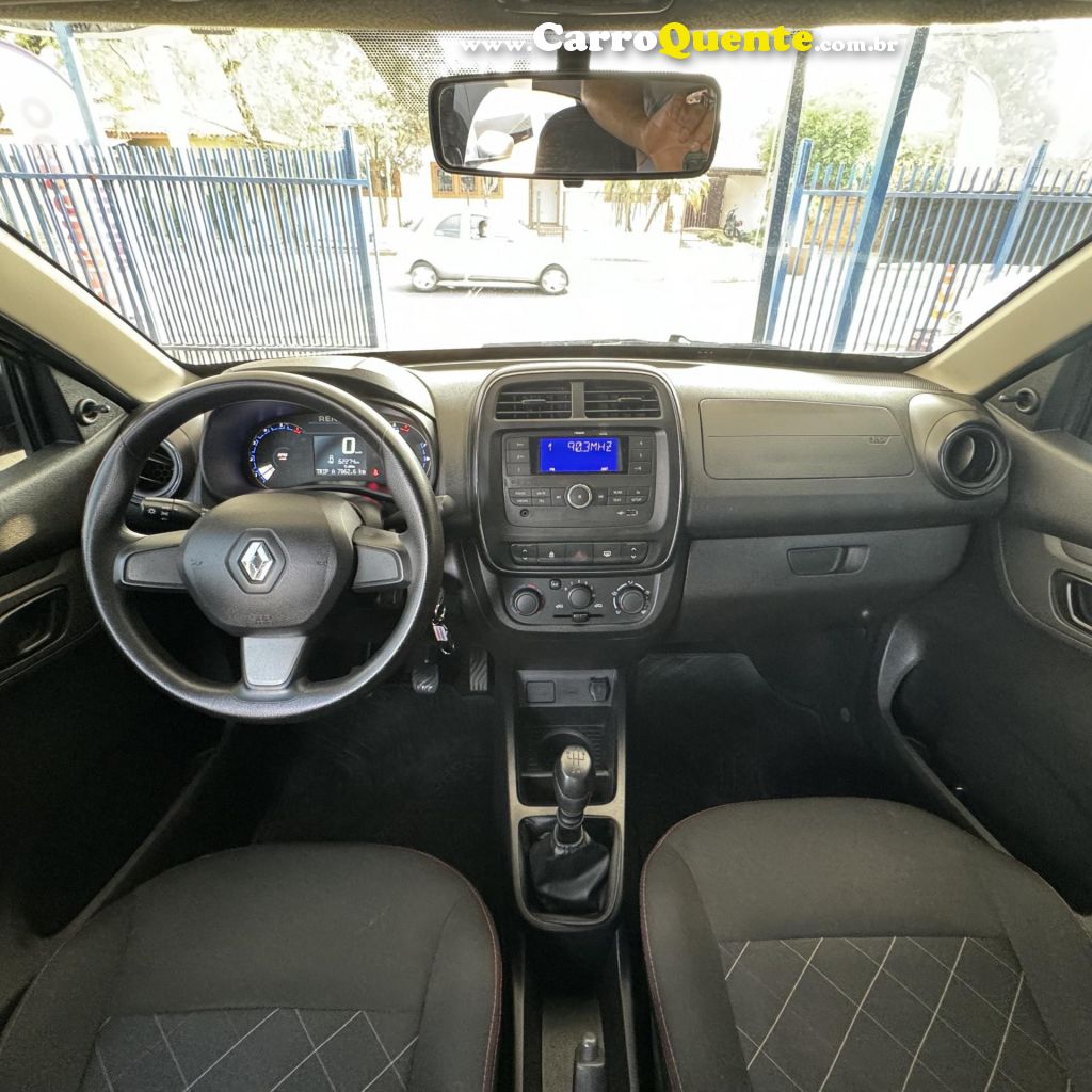 RENAULT   KWID ZEN 1.0 FLEX 12V 5P MEC.   PRATA 2023 1.0 FLEX - Loja