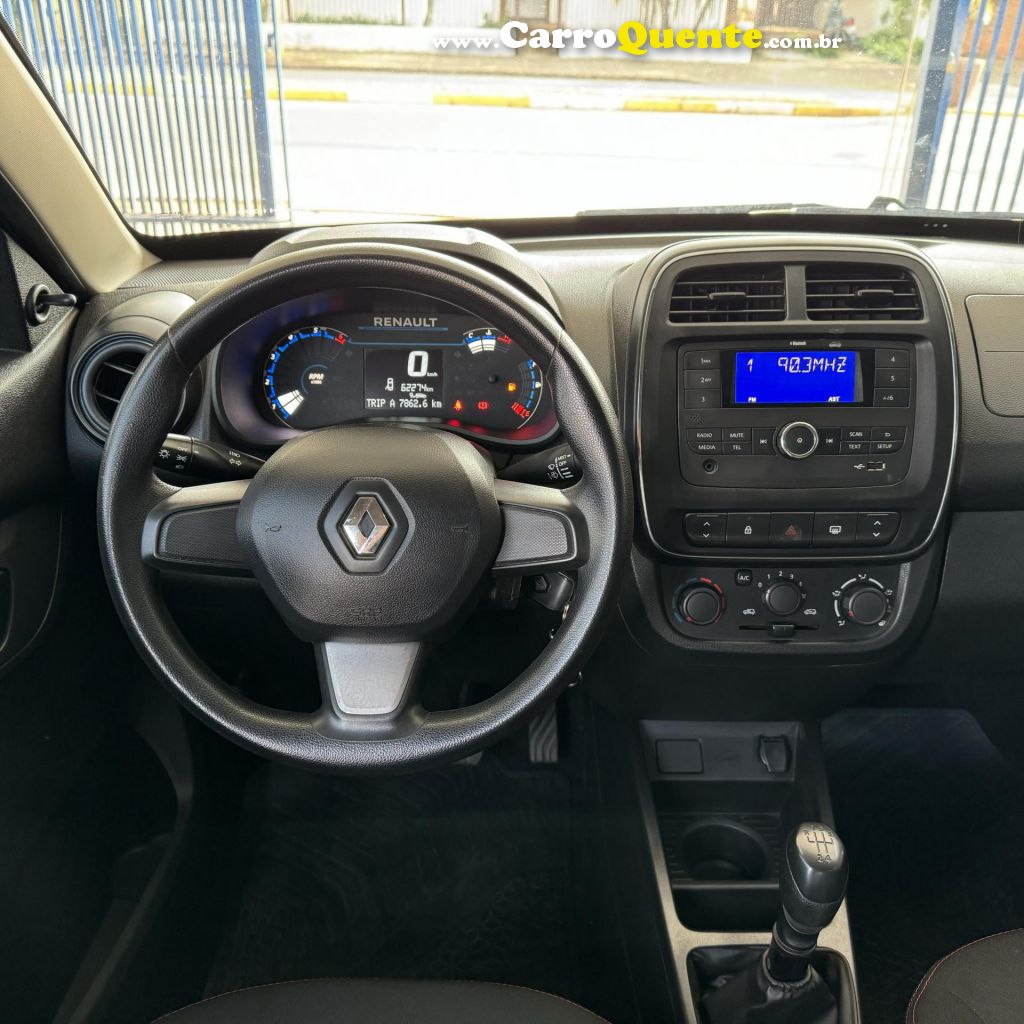 RENAULT   KWID ZEN 1.0 FLEX 12V 5P MEC.   PRATA 2023 1.0 FLEX - Loja