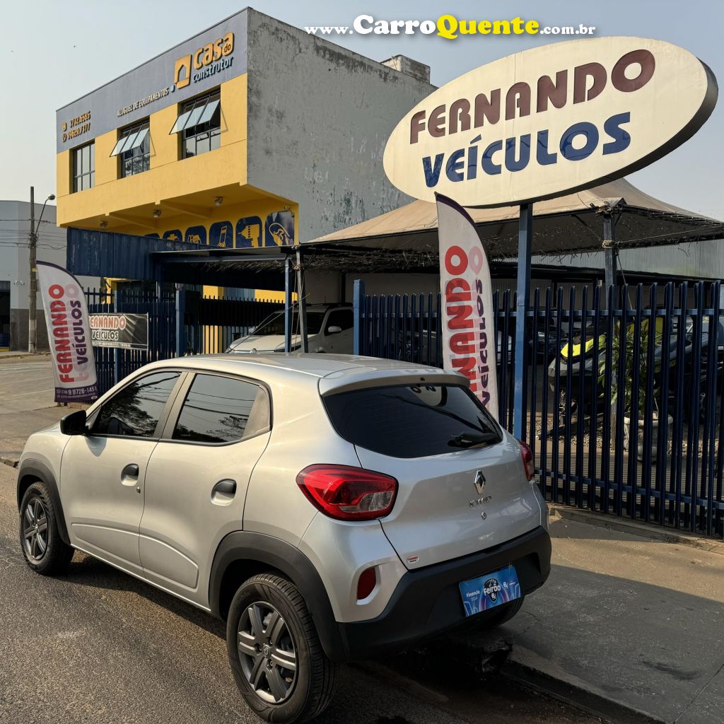 RENAULT   KWID ZEN 1.0 FLEX 12V 5P MEC.   PRATA 2023 1.0 FLEX - Loja