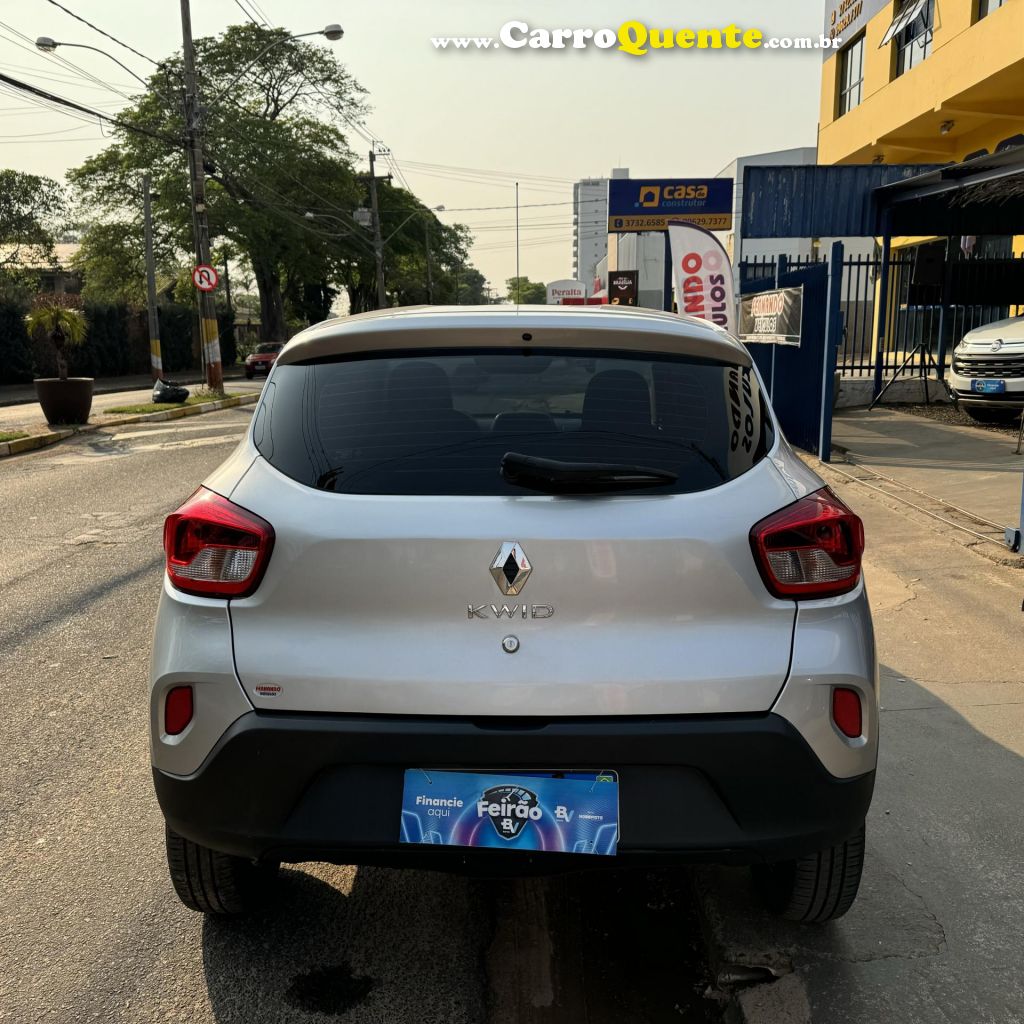 RENAULT   KWID ZEN 1.0 FLEX 12V 5P MEC.   PRATA 2023 1.0 FLEX - Loja