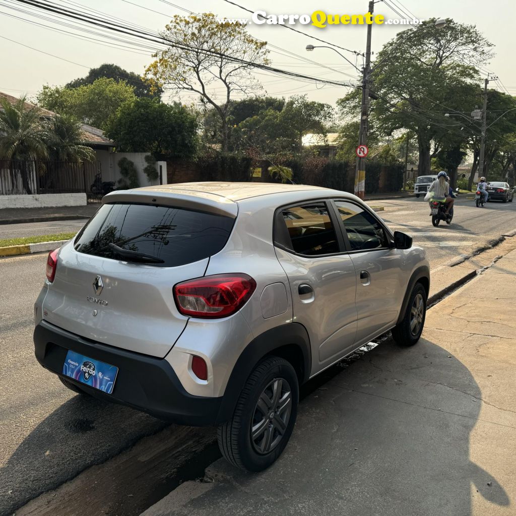 RENAULT   KWID ZEN 1.0 FLEX 12V 5P MEC.   PRATA 2023 1.0 FLEX - Loja